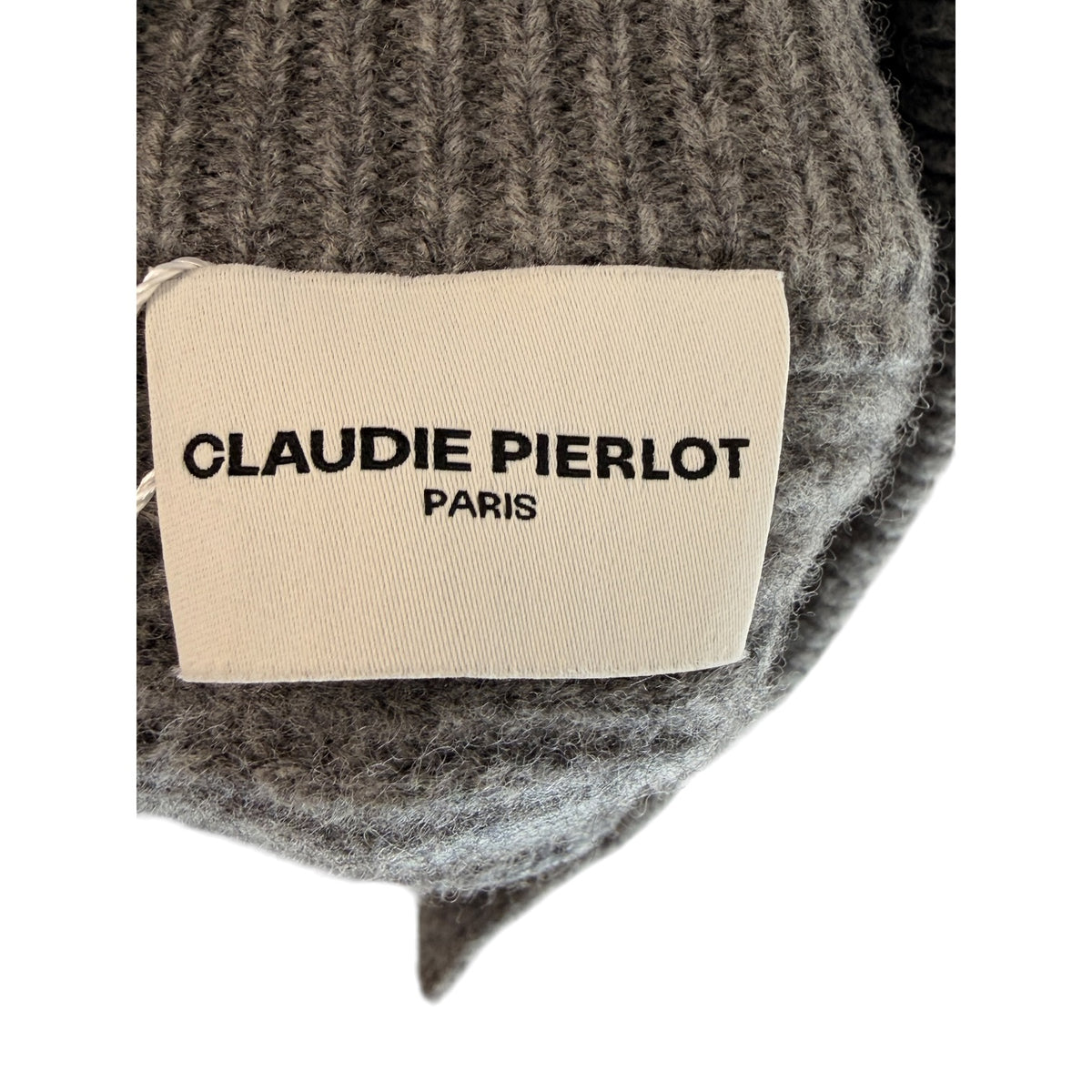Claudie Pierlot S/S Knit Crop Top Grey S