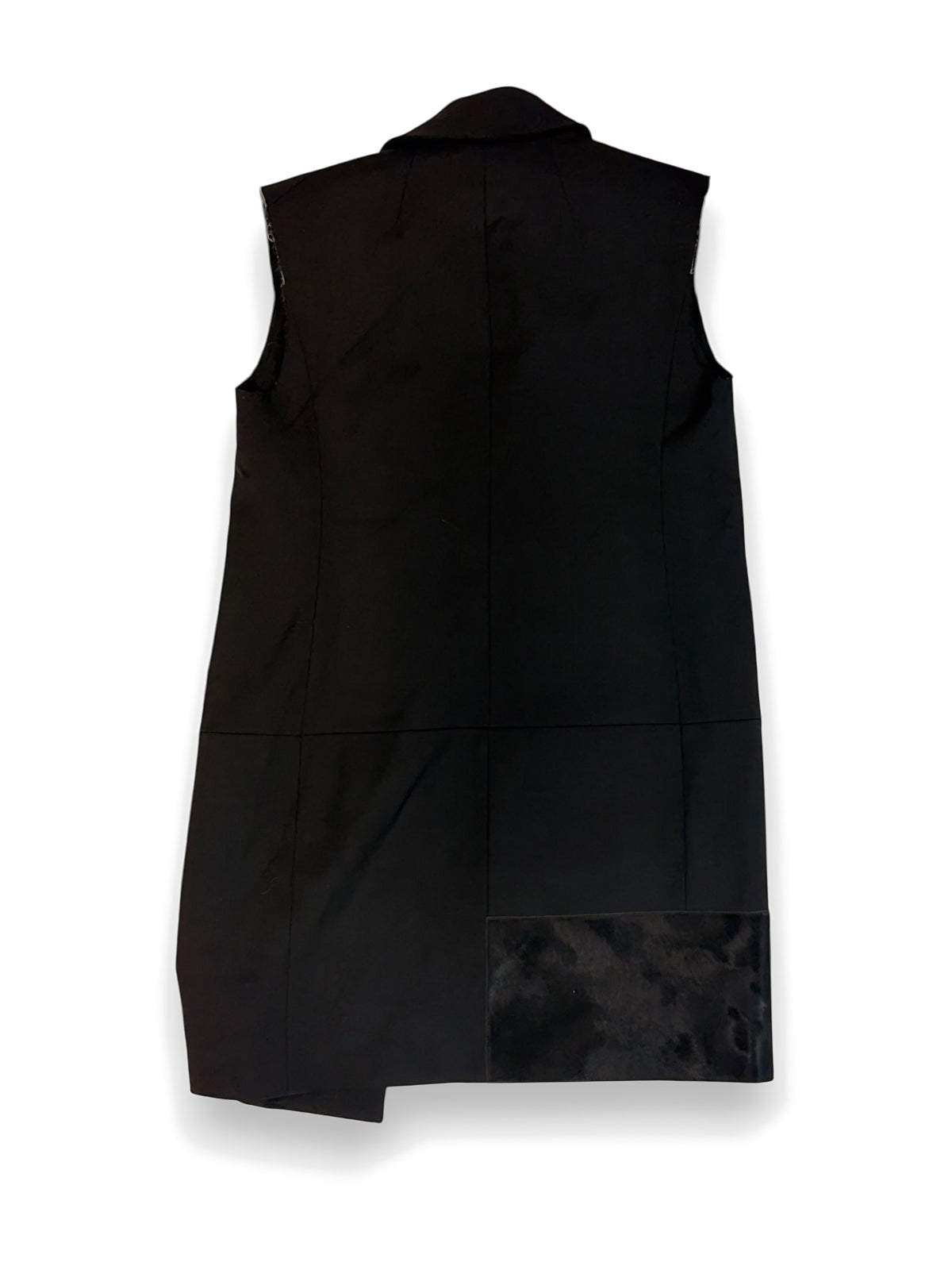 Victoria Victoria Beckham black panelled waistcoat