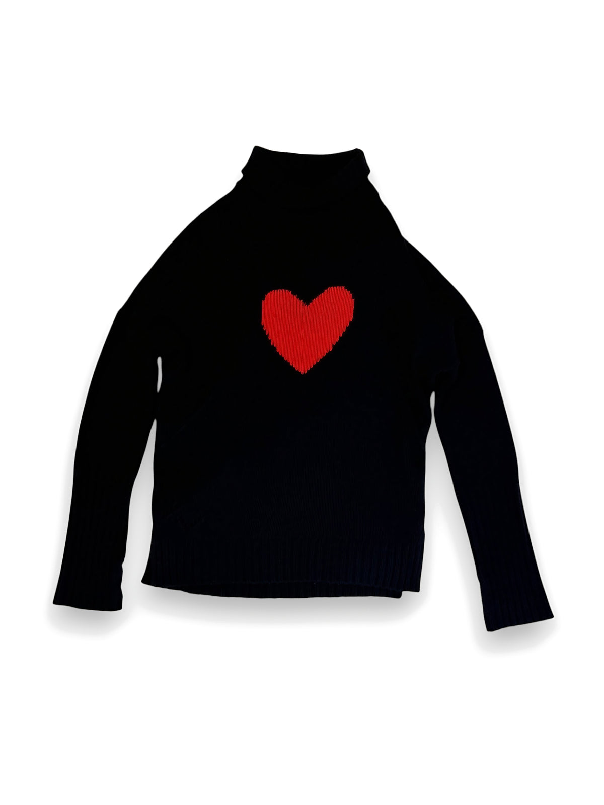 Zadig & Voltaire heart jumper navy