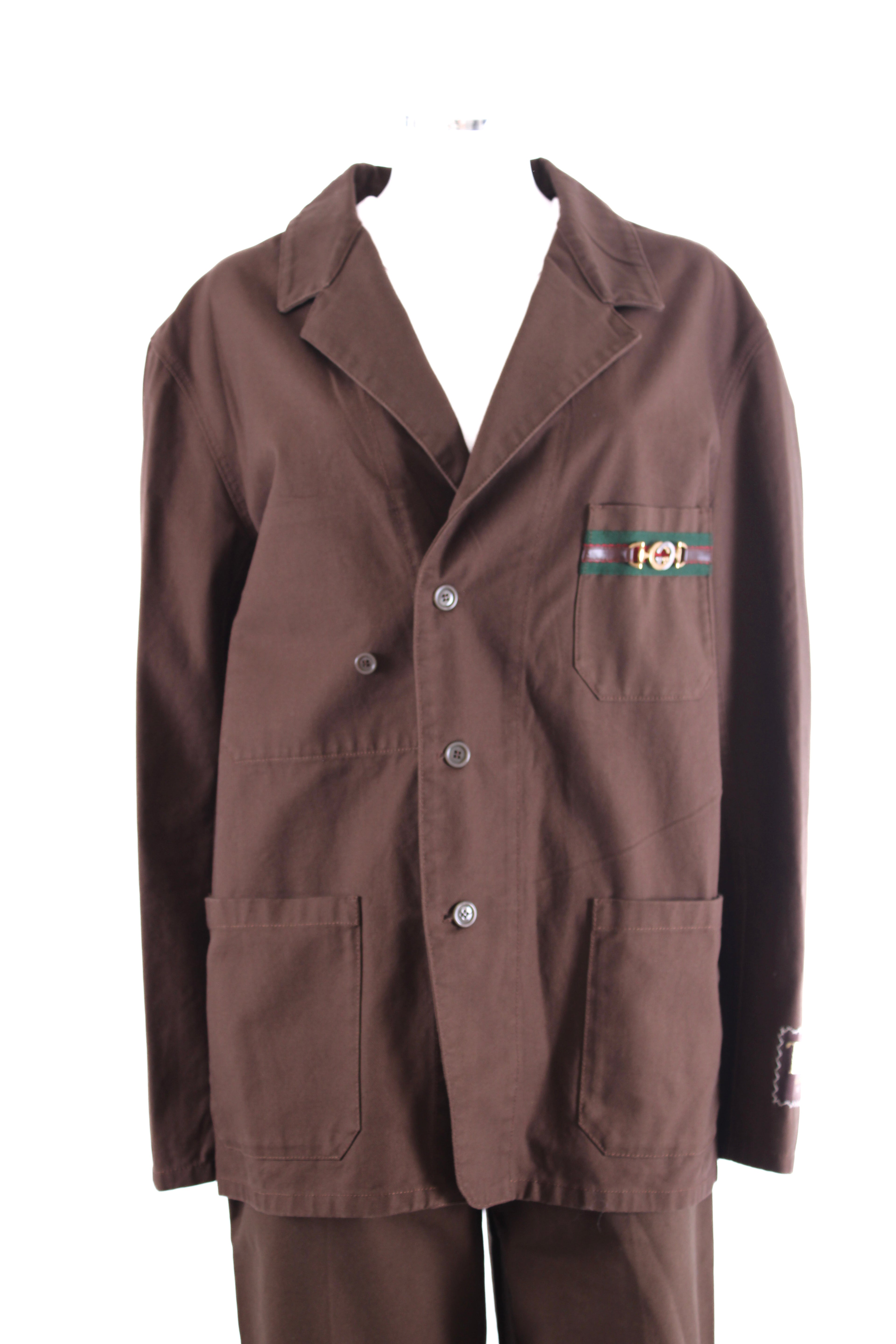 Gucci 2020 'Kitten' Jacket Brown 50