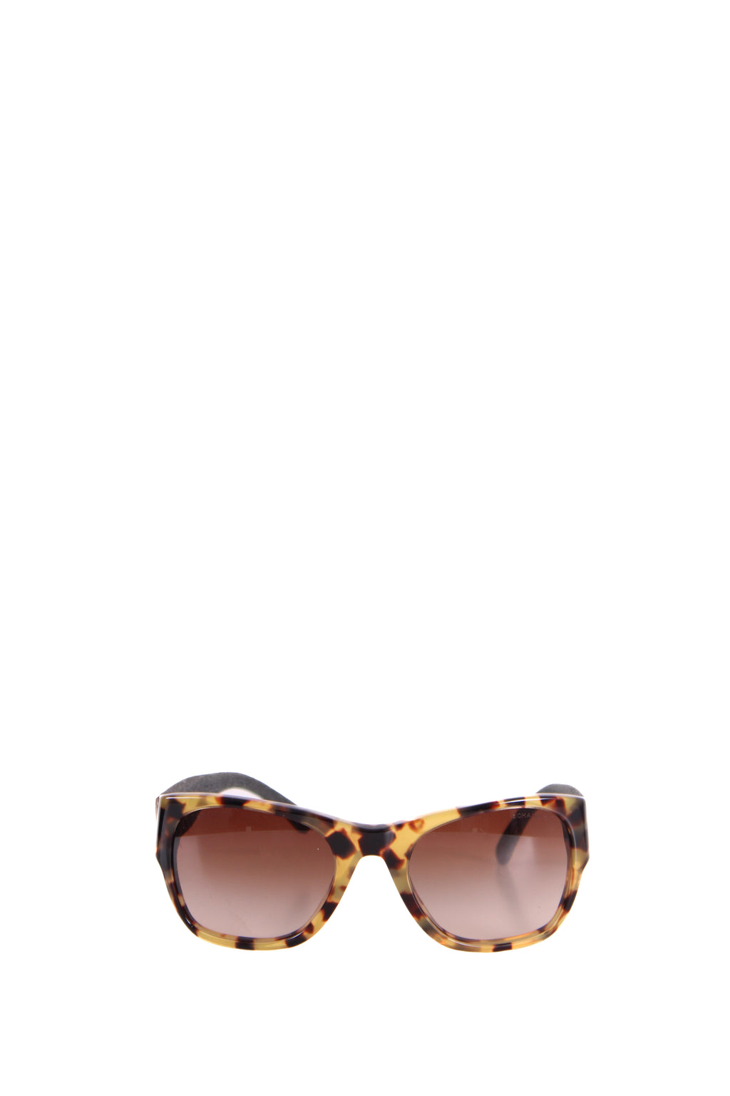 Chanel Denim Arm Sunglasses Tortoiseshell