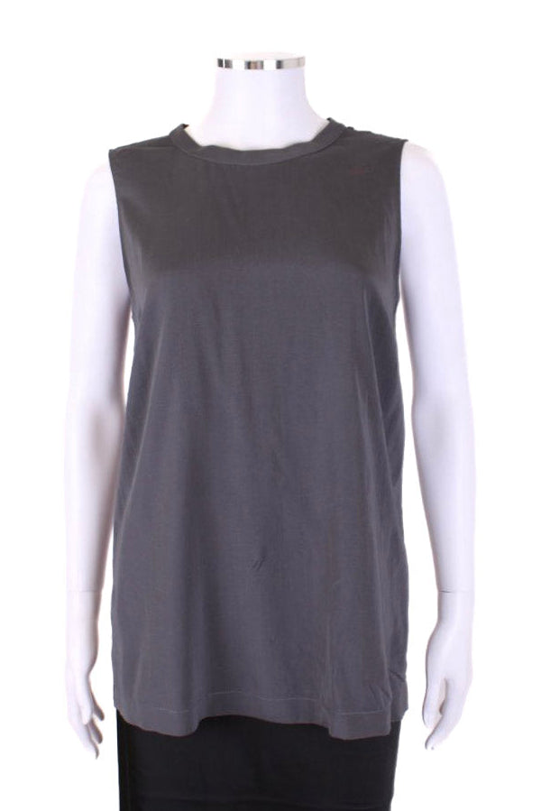 Brunello Cucinelli Sleeveless Top Grey M