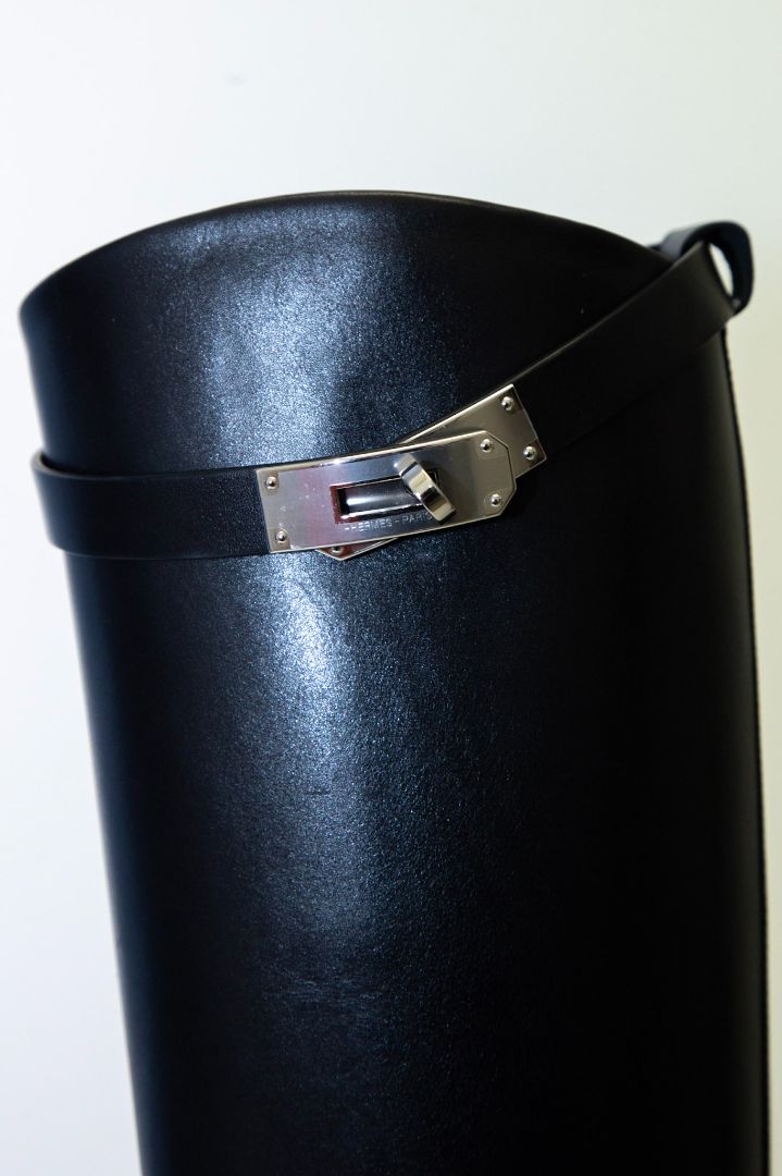 Hermes Jumping Boot Black 37.5