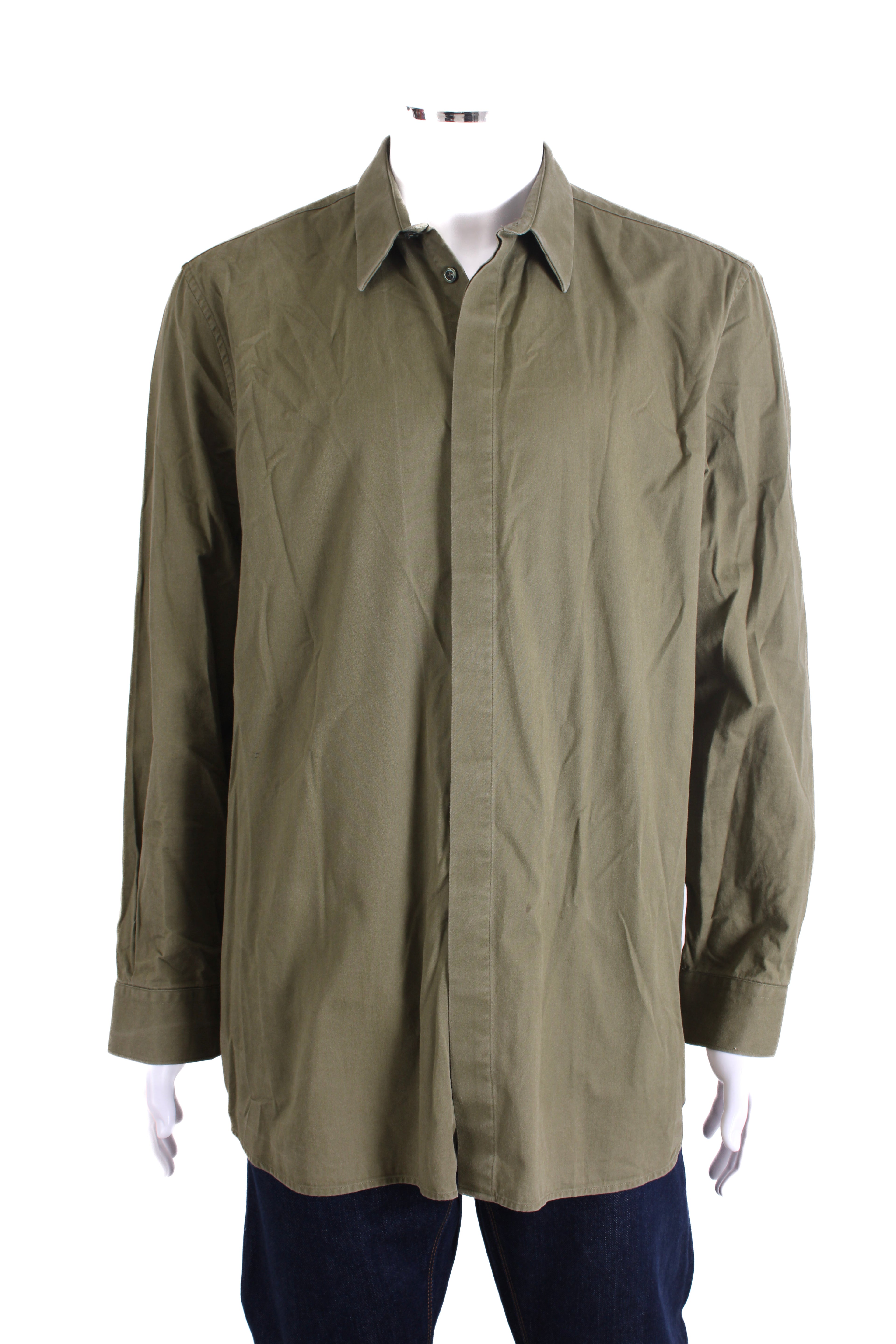 Givenchy Graphic Shirt Khaki 42