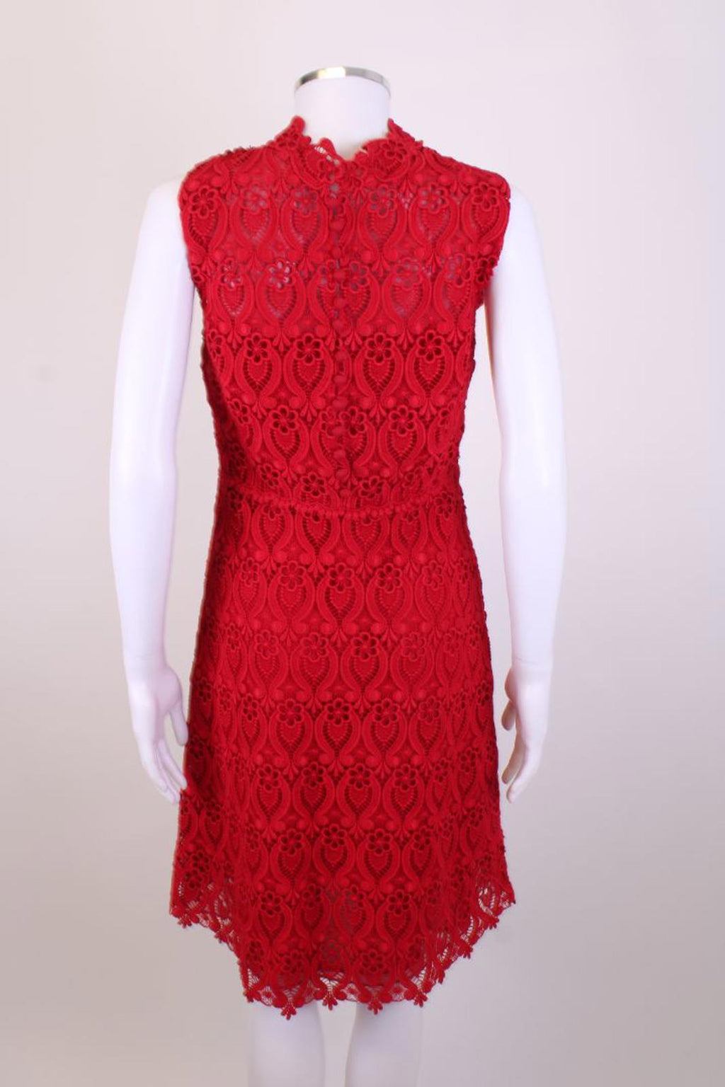Valentino Spa Lace dress Red 42