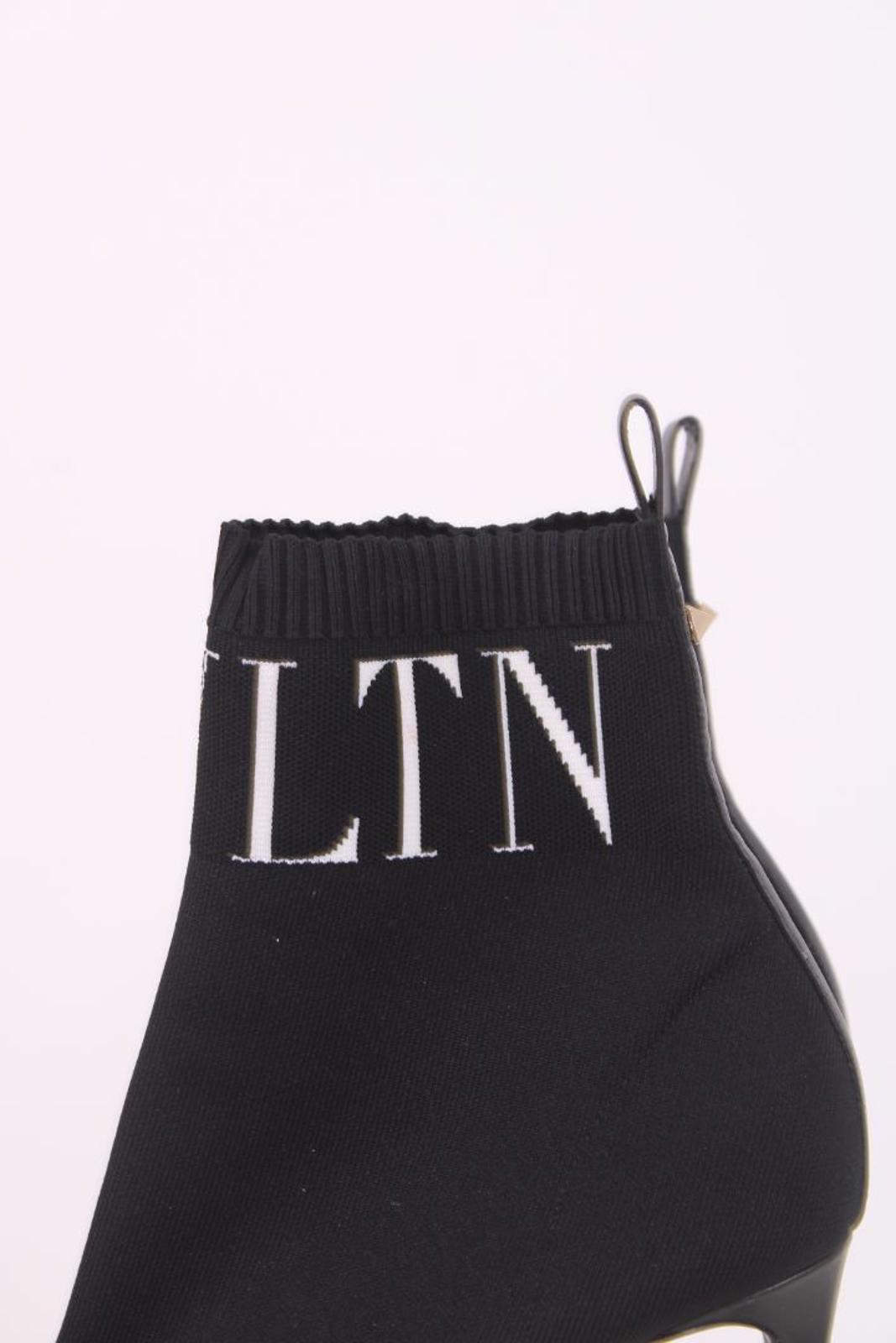 Valentino Garavani Heeled Sock Boots Black 40