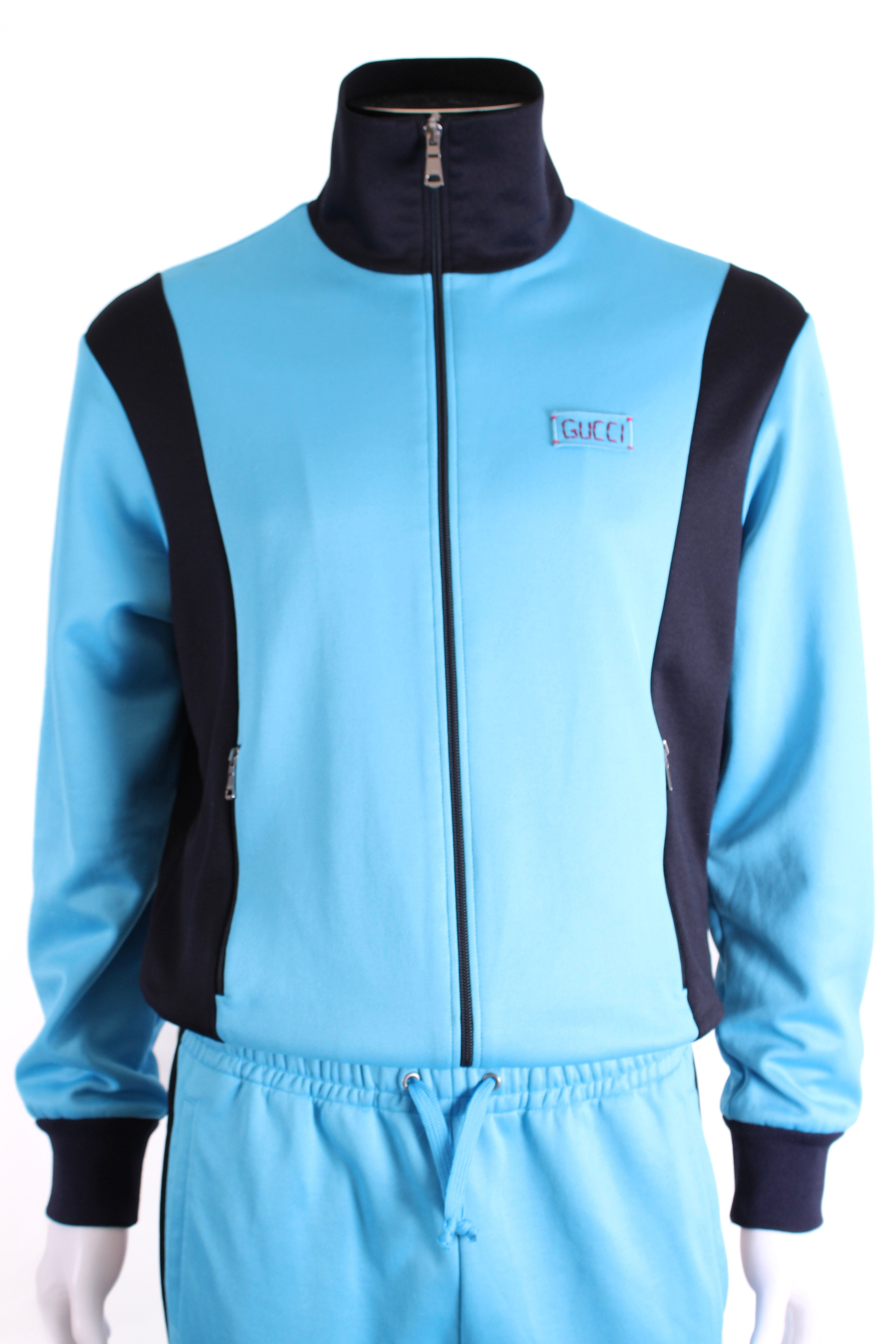 Gucci Track Jacket Blue M
