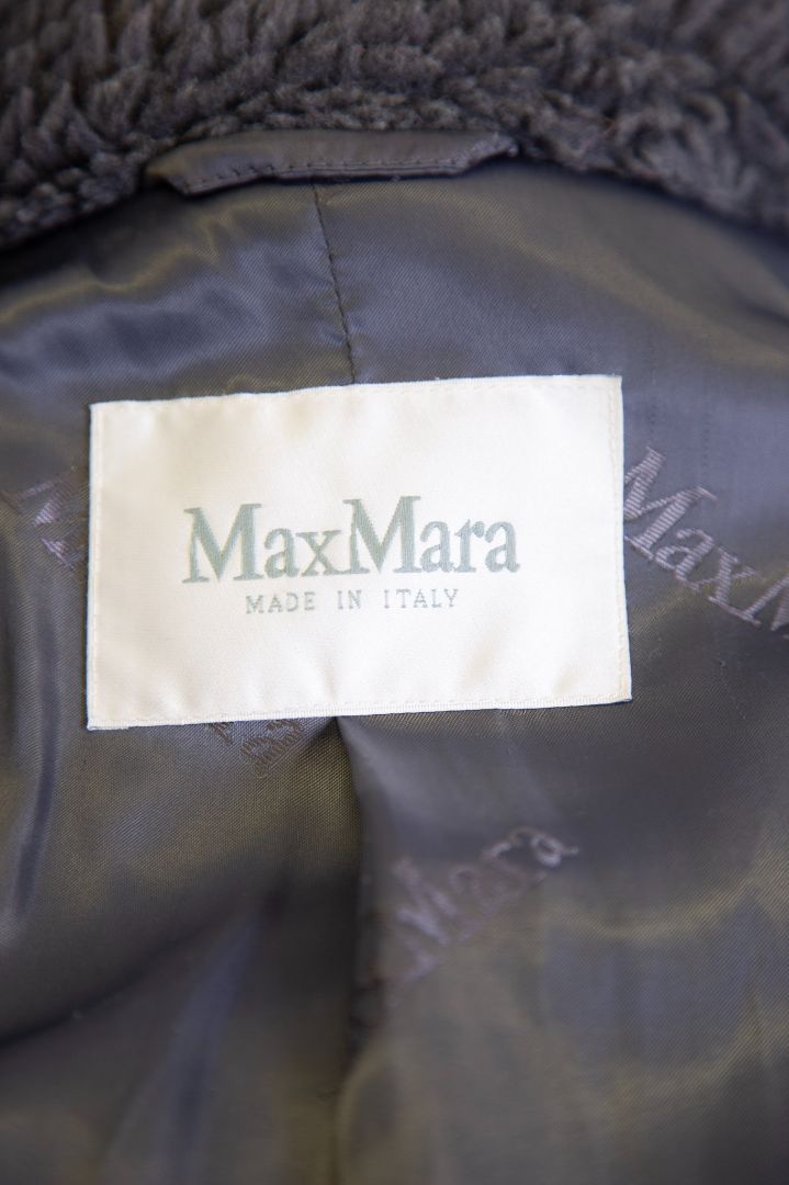 Max Mara Teddy Coat Grey S