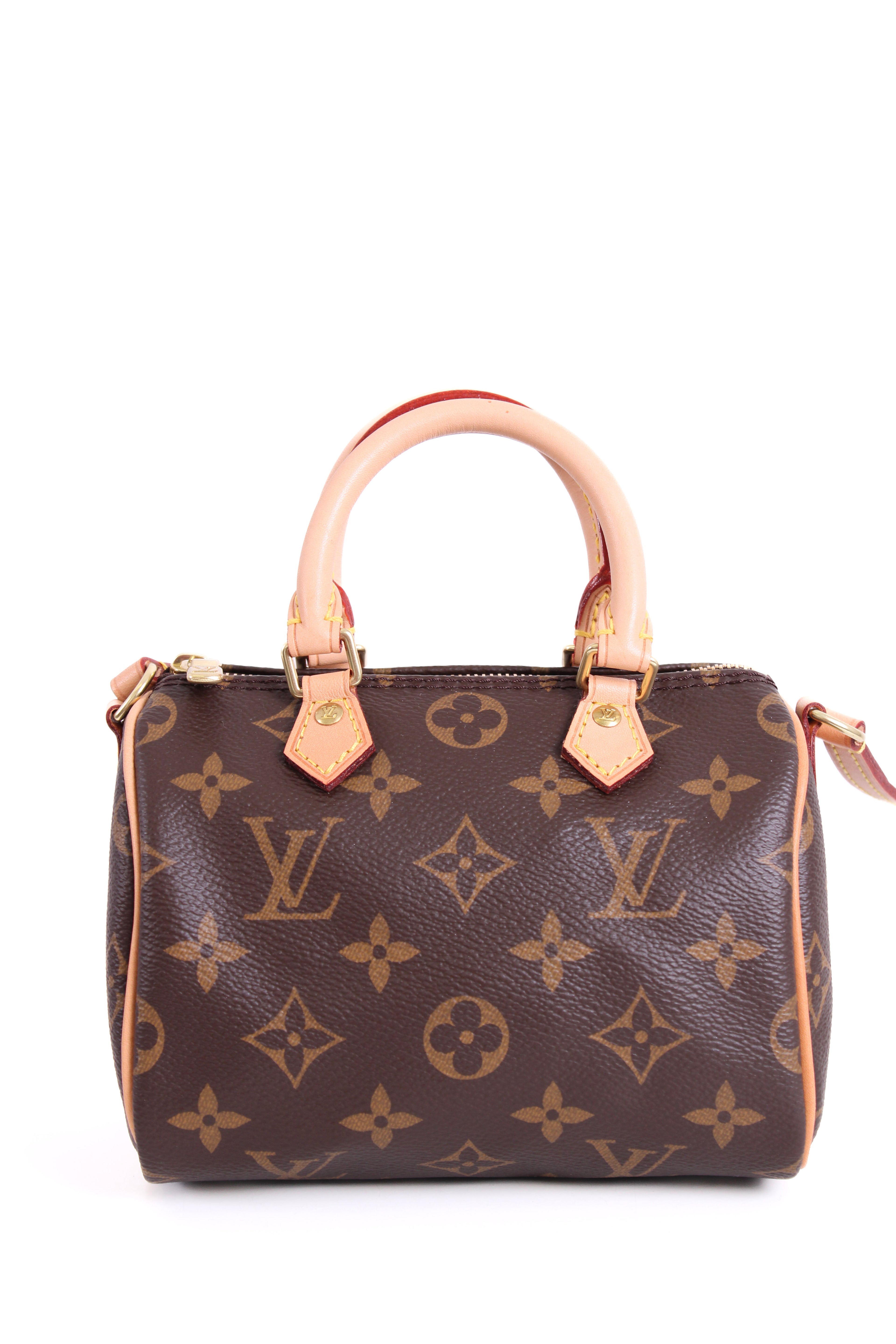 Louis Vuitton 2019 Nano Speedy Bag Brown Monogram