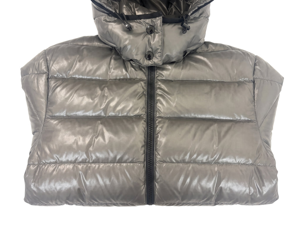 Moncler Hooded Padded Coat Grey 12