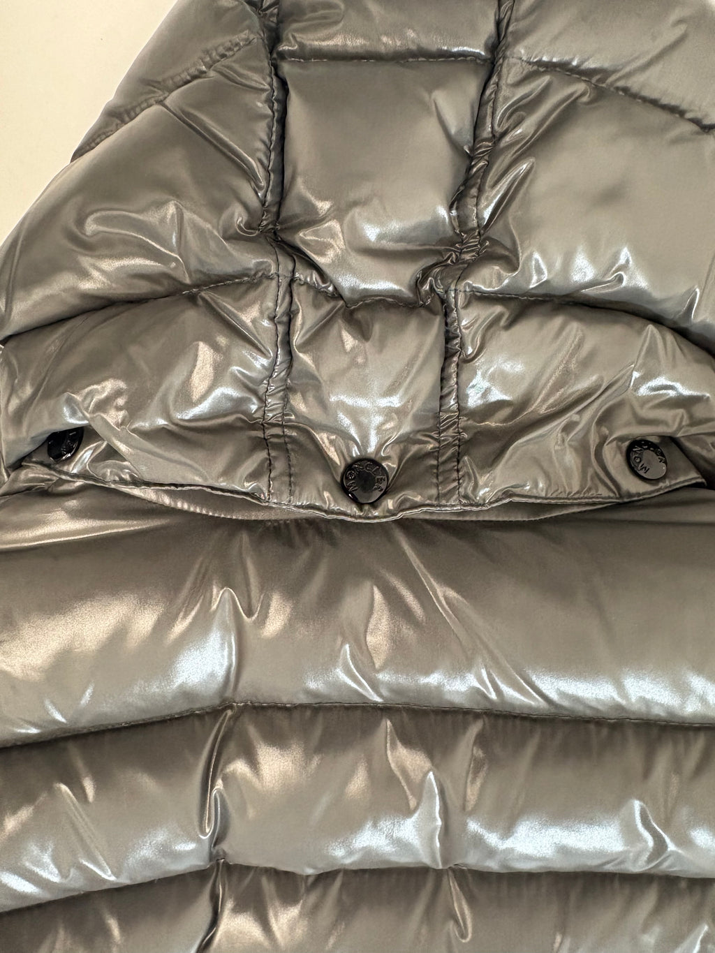 Moncler Hooded Padded Coat Grey 12