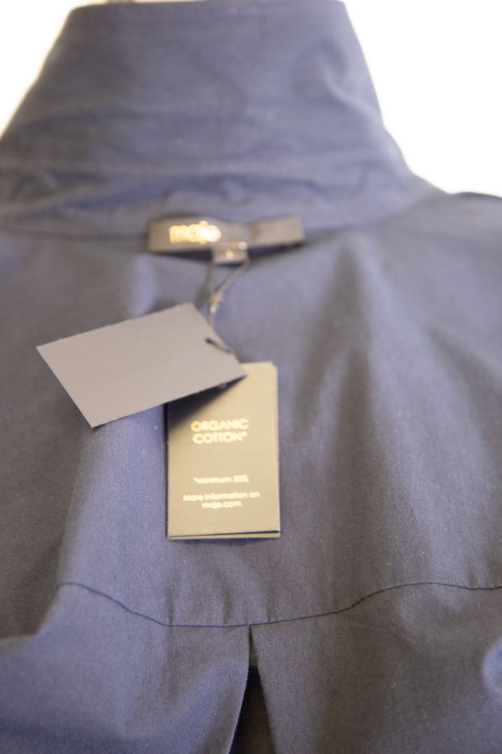 Maje L/S Chain Belt Shirt Navy S