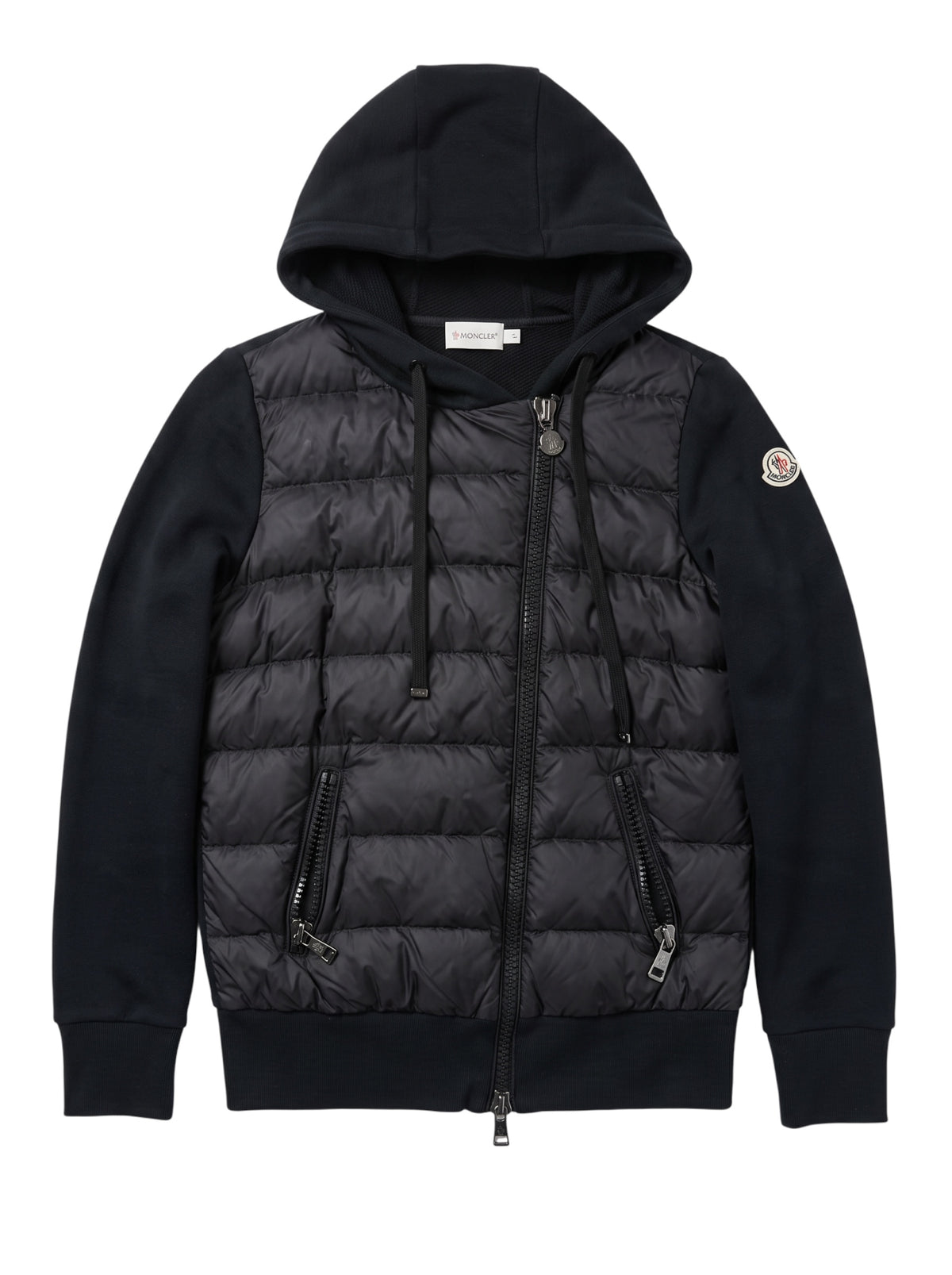 Moncler maglia padded cardigan Black S