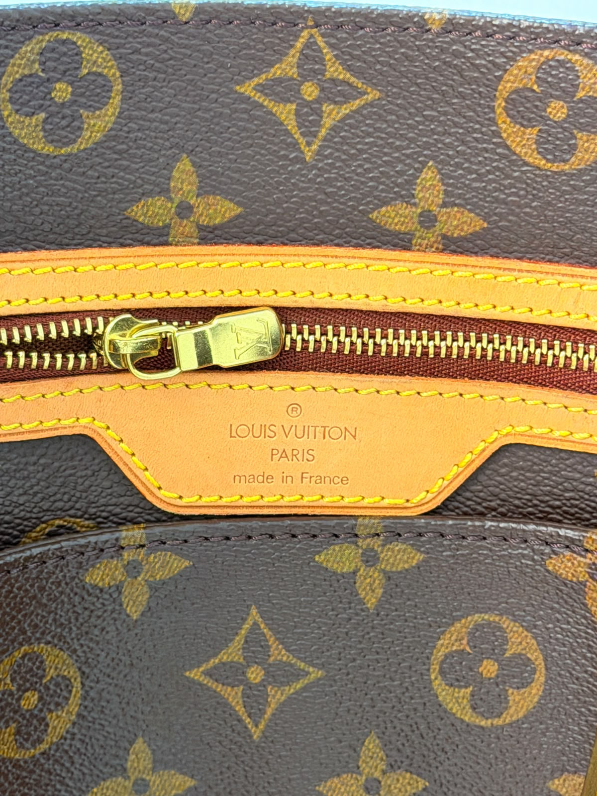 Louis Vuitton Mezzo Tote Bag Brown Monnogramme