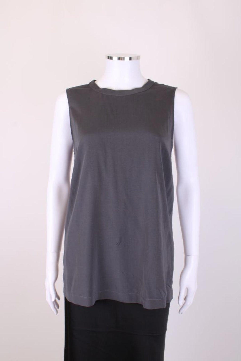 Brunello Cucinelli Sleeveless Top Grey M