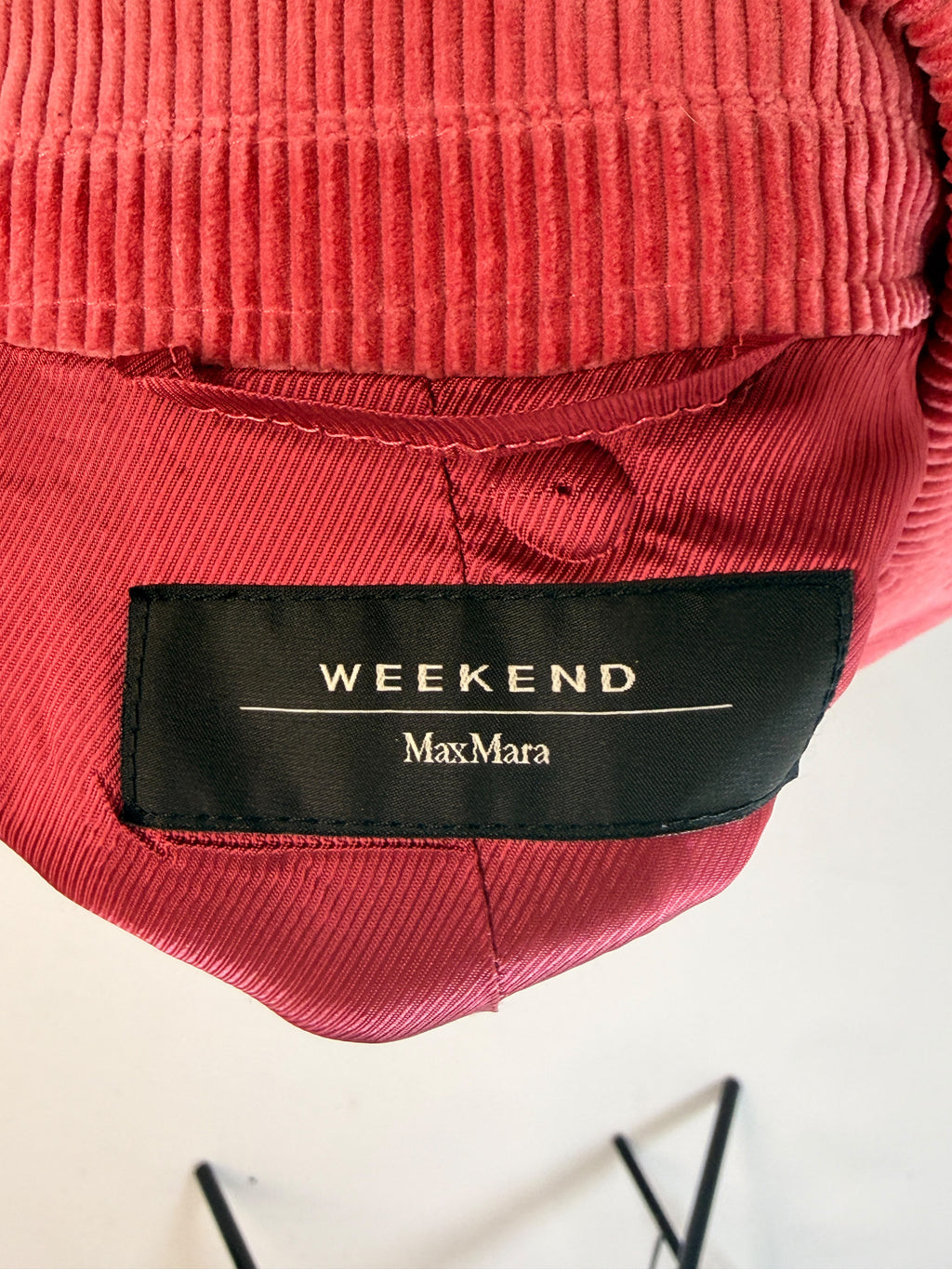 Weekend MaxMara Jacket corduroy Pink XS