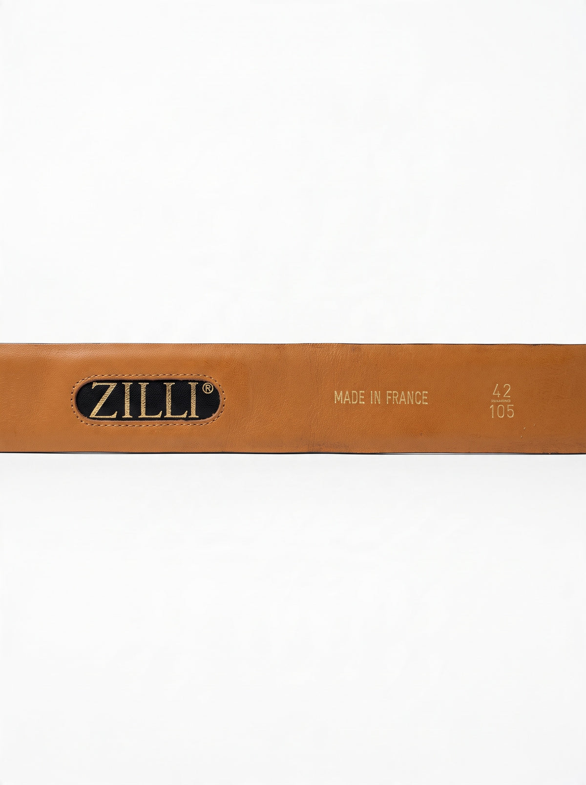 Zilli Crocodile Belts Brown 42.105