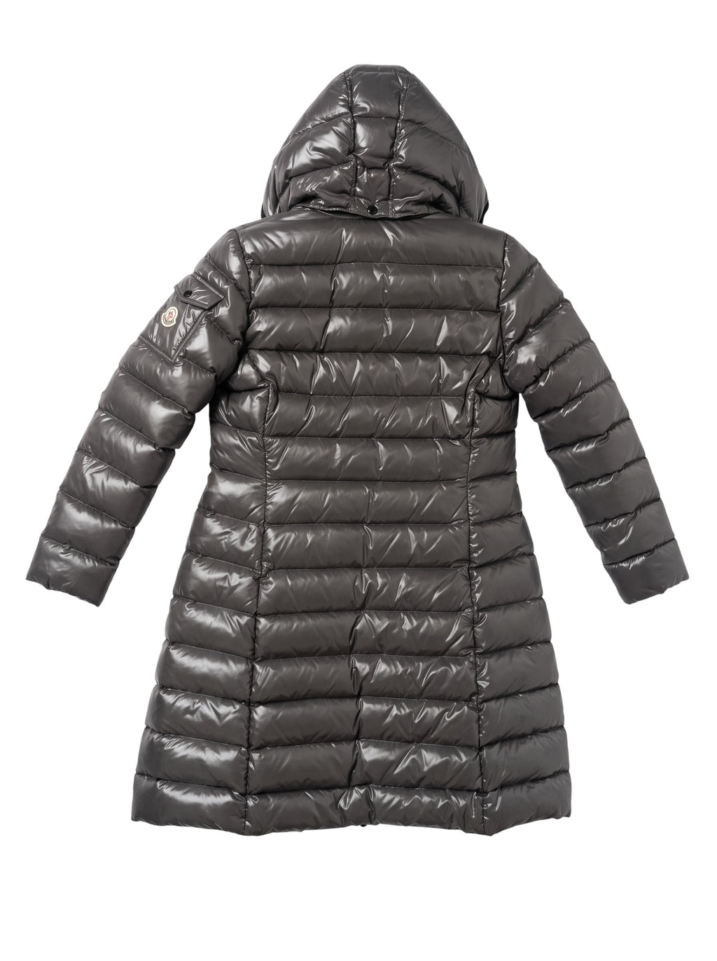 Moncler Hooded Padded Coat Grey 12