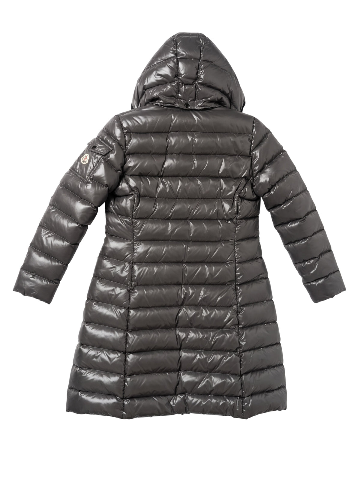 Moncler Hooded Padded Coat Grey 12