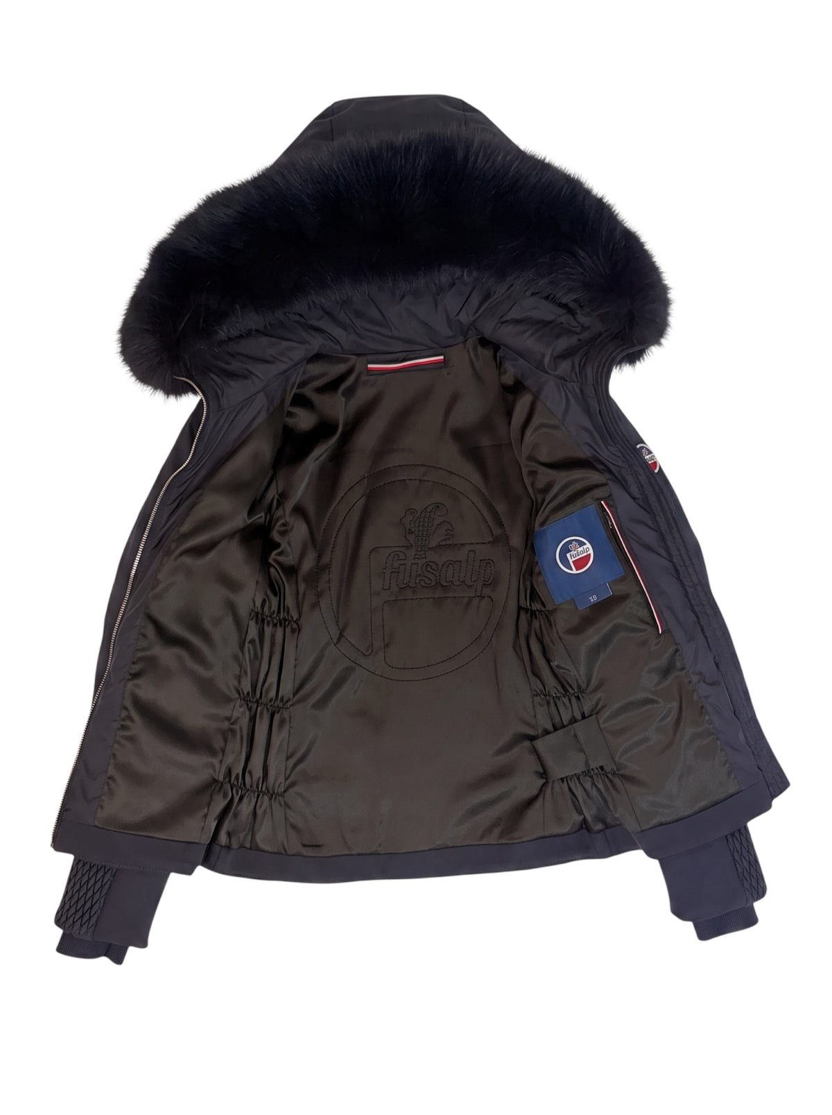 Fusalp Fur Collar Montana Ski Jacket Navy 8