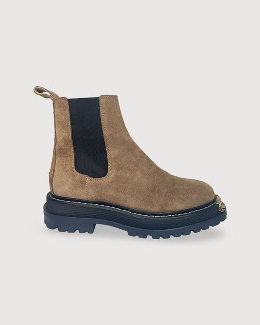 Sandro Ankle Boots Beige 38
