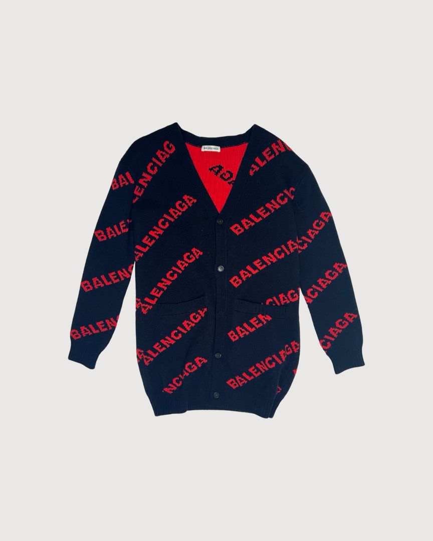 Navy Balenciaga Jumper, one size