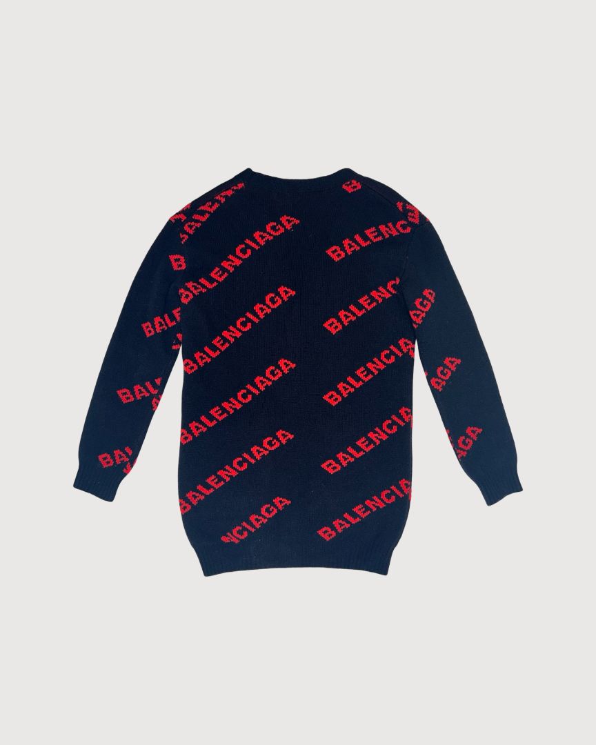 Navy Balenciaga Jumper, one size
