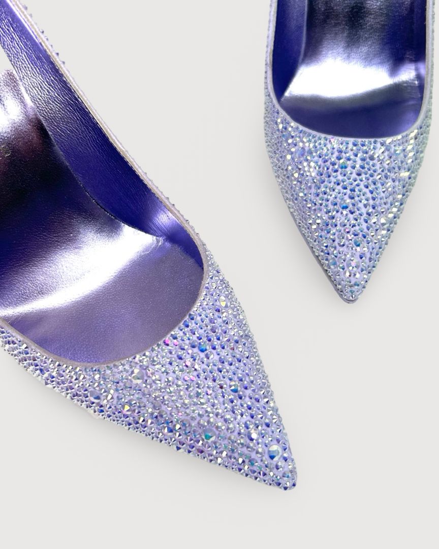 Lilac Christian Louboutin Heels, 36