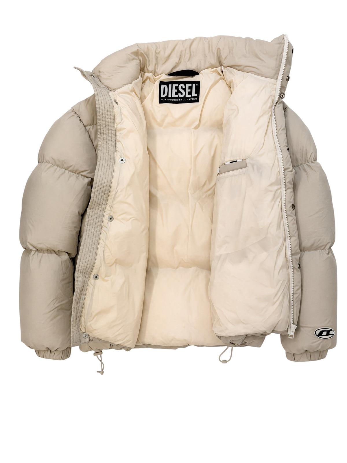 Diesel Puffer Jacket Cream XL