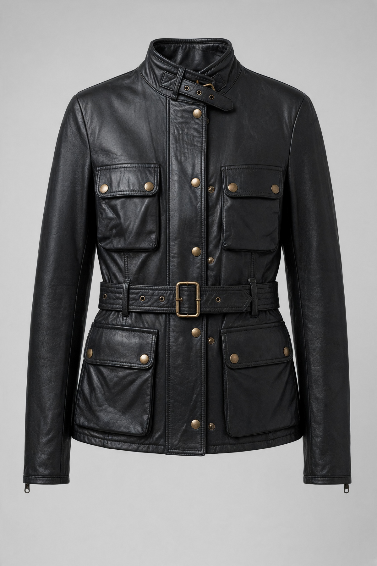 Belstaff Leather Jacket Black 8