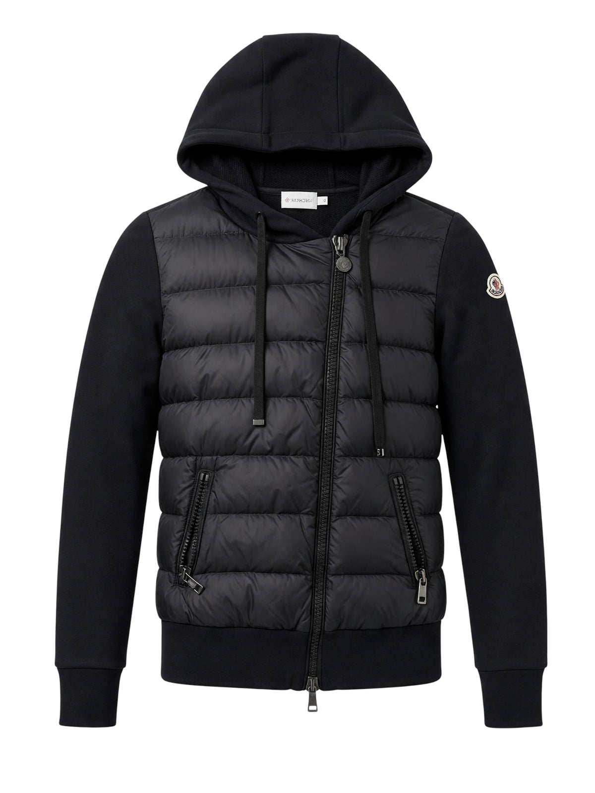 Moncler maglia padded cardigan Black S