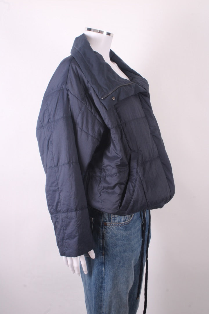 Weekend MaxMara L/S Light Padded Jacket Navy 12
