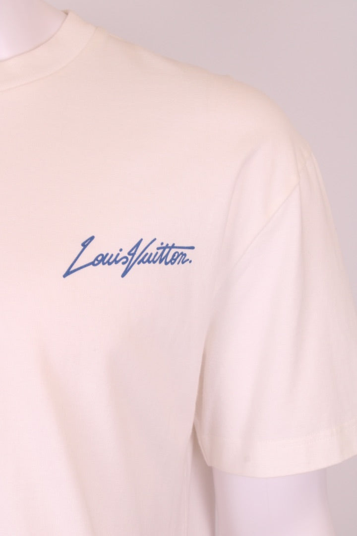 Louis Vuitton X Yayoi Kusama Pumpkin T-Shirt White M