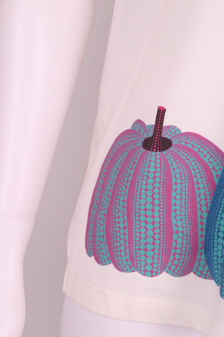 Louis Vuitton X Yayoi Kusama Pumpkin T-Shirt White M