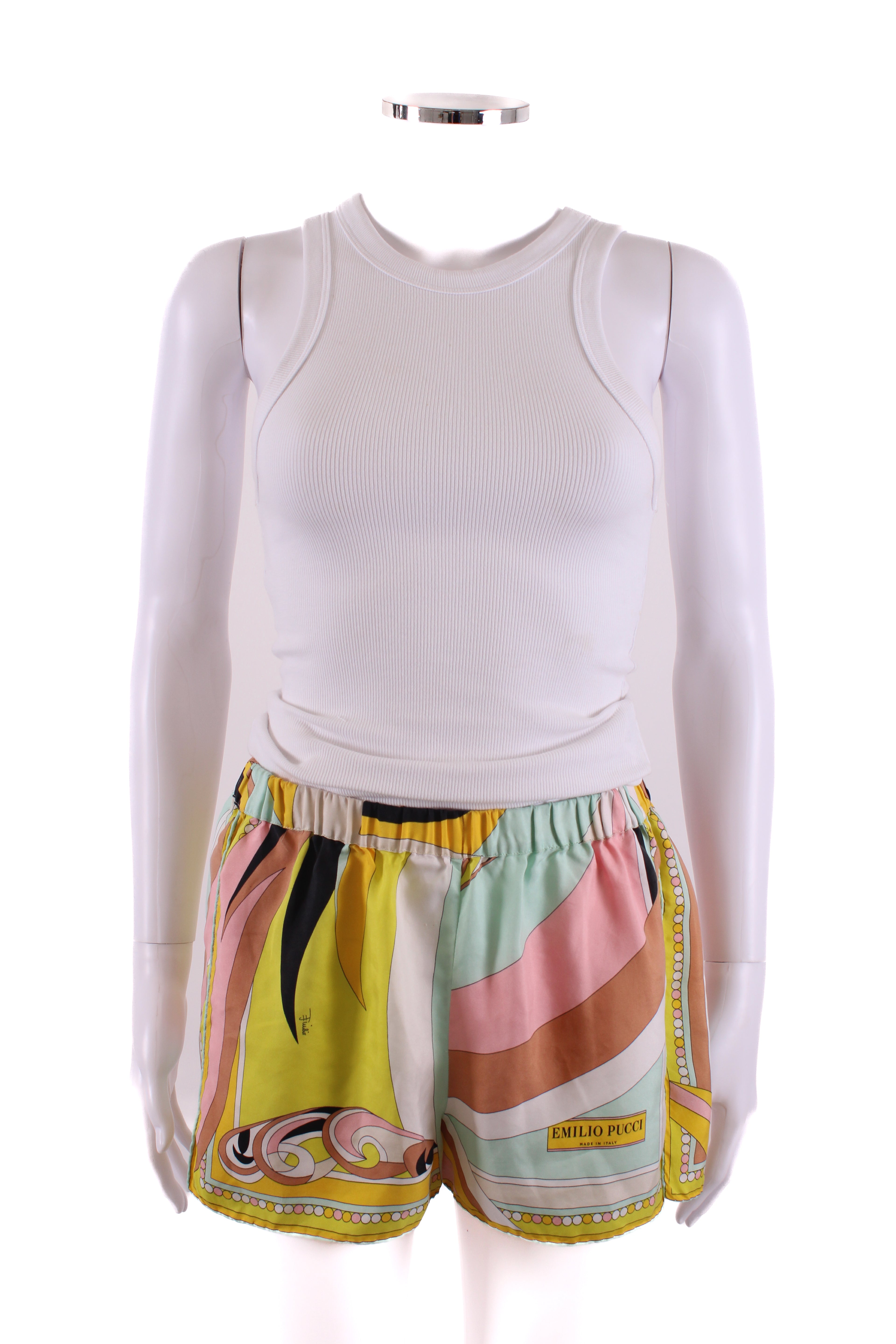 Emilio Pucci Print Shorts Multi Coloured 6