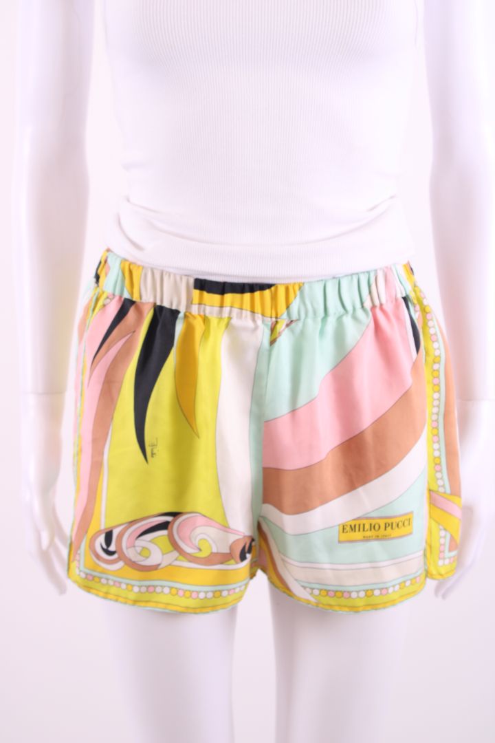 Emilio Pucci Print Shorts Multi Coloured 6