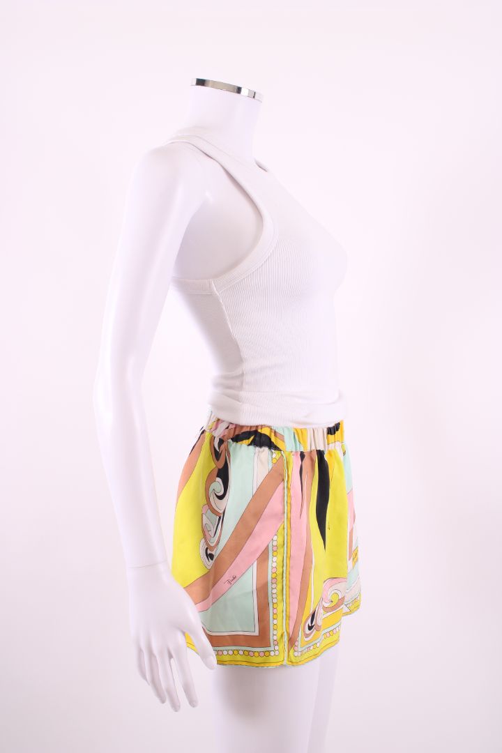 Emilio Pucci Print Shorts Multi Coloured 6