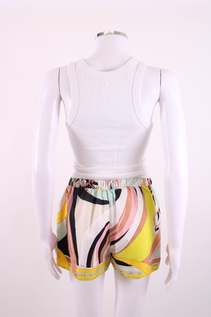 Emilio Pucci Print Shorts Multi Coloured 6