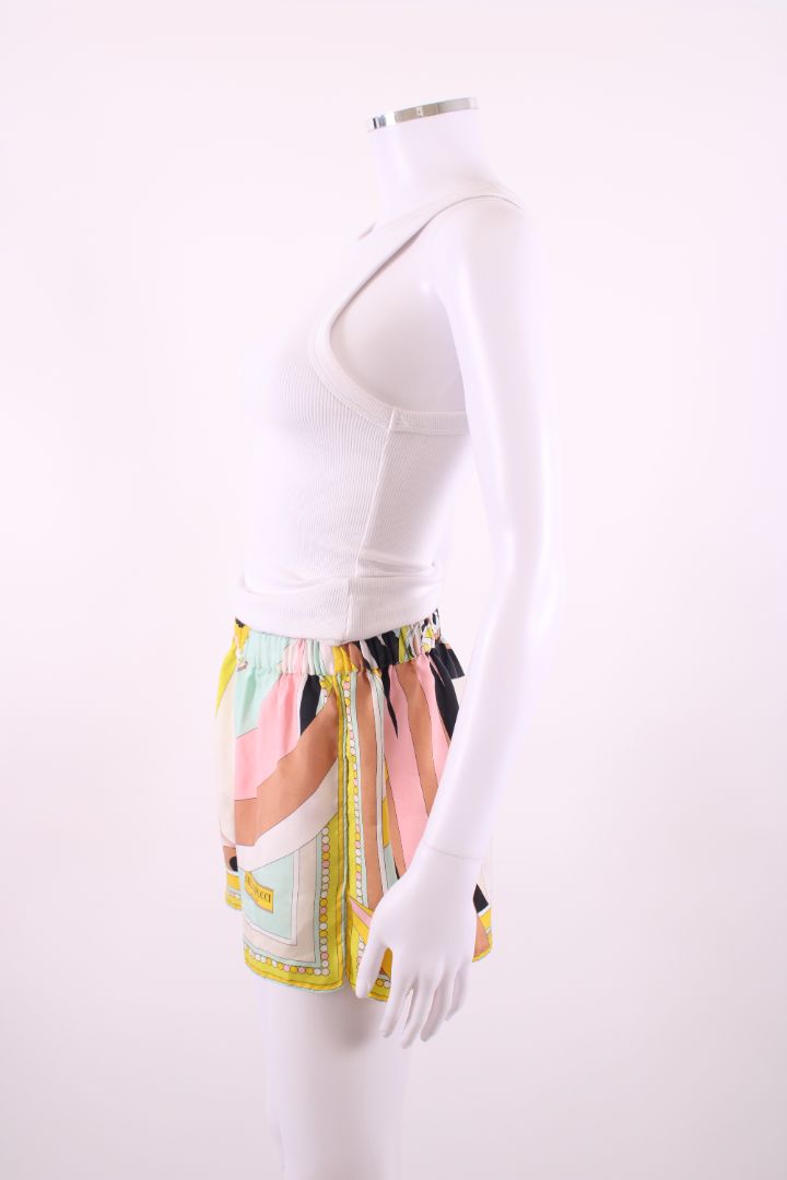 Emilio Pucci Print Shorts Multi Coloured 6