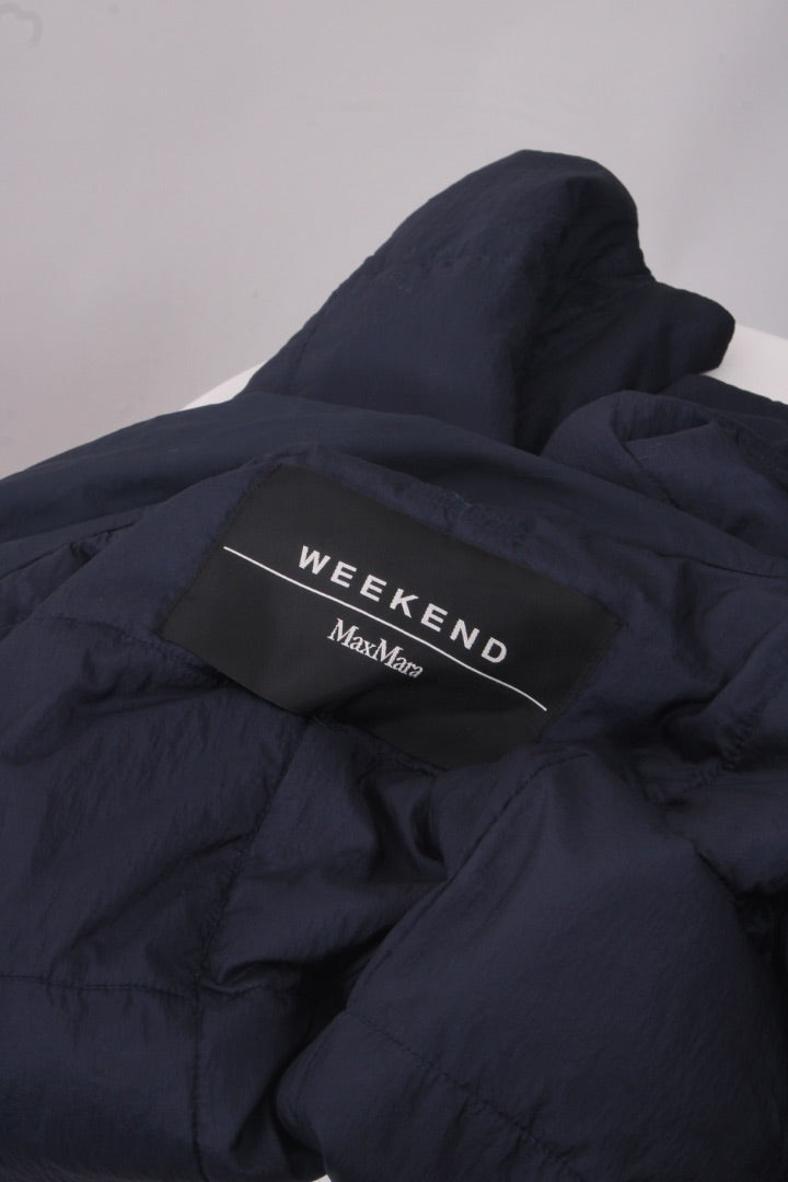 Weekend MaxMara L/S Light Padded Jacket Navy 12