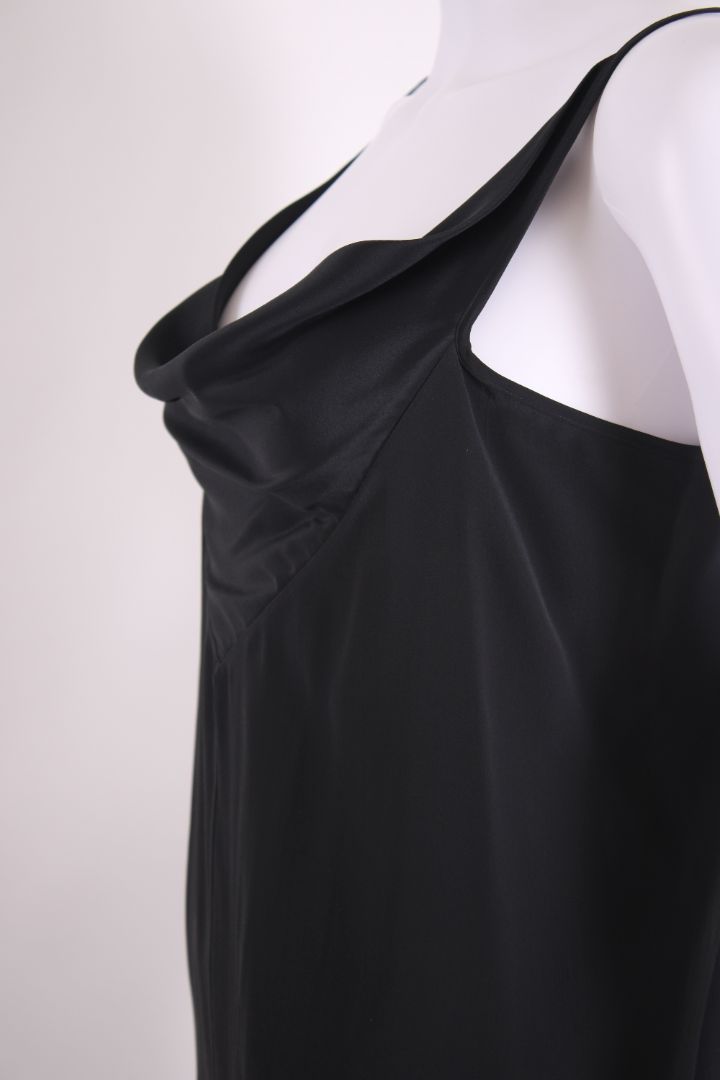 Rick Owens Draped Neck Cami Black 10