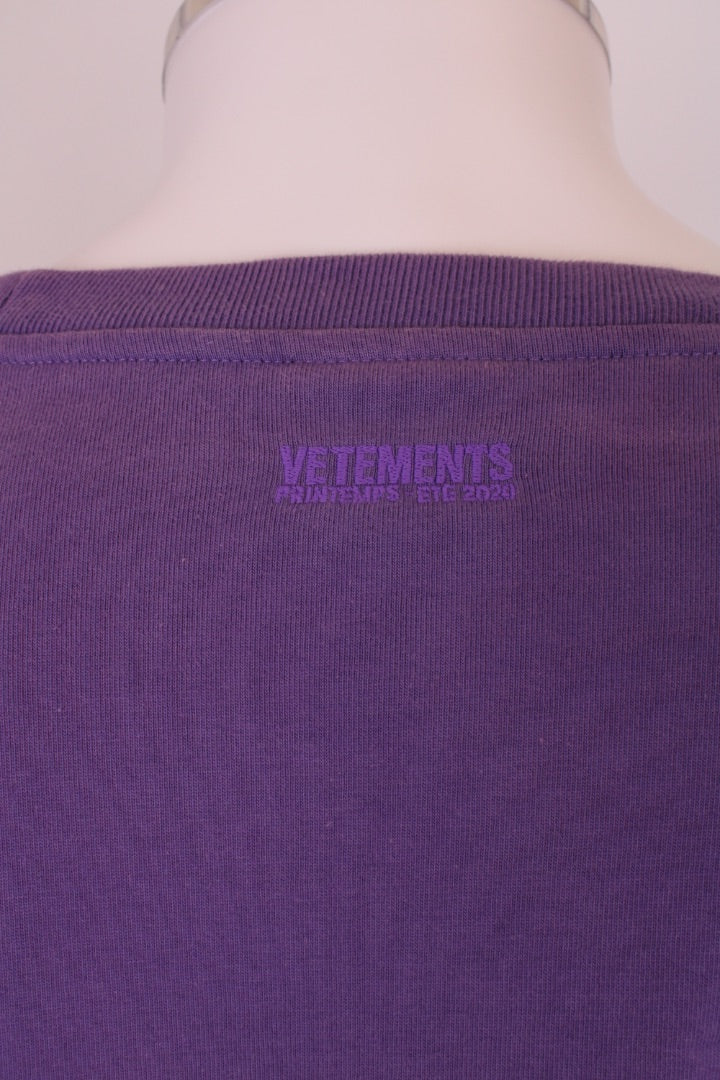 Purple Vetements T-shirt, M