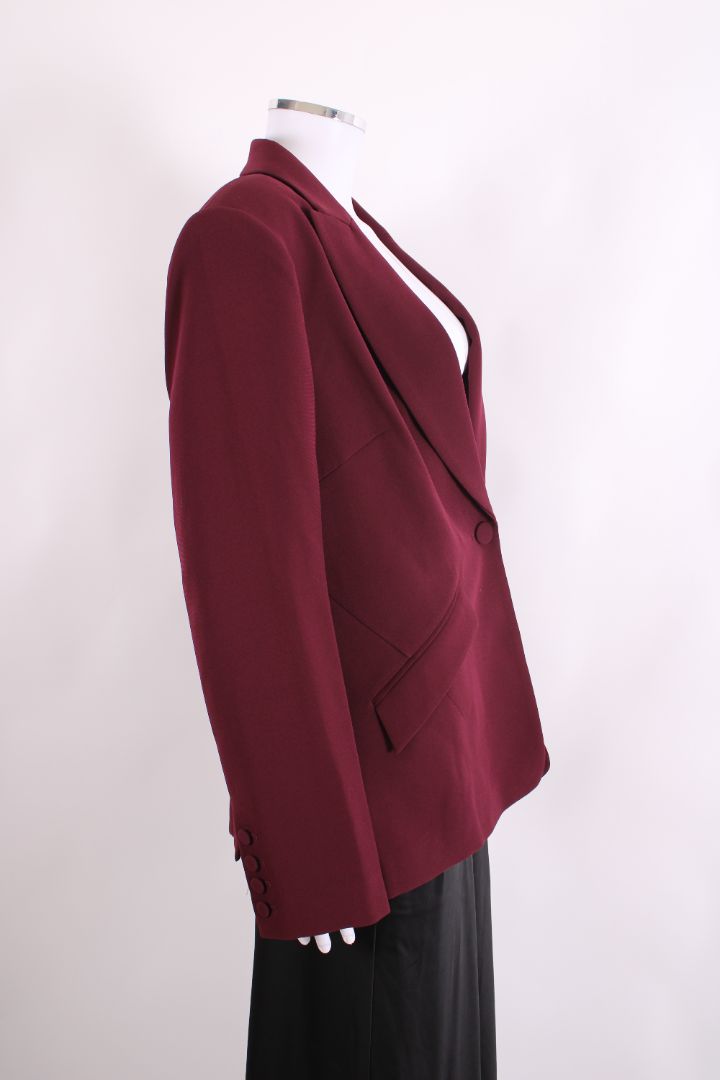 Roland Mouret Blazer Burgundy 14