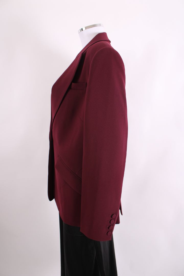 Roland Mouret Blazer Burgundy 14