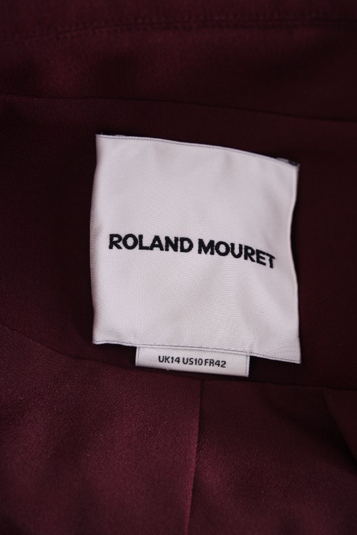 Roland Mouret Blazer Burgundy 14