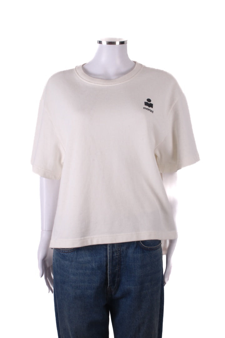 MARANT ETOILE Top short sleeved Cream S