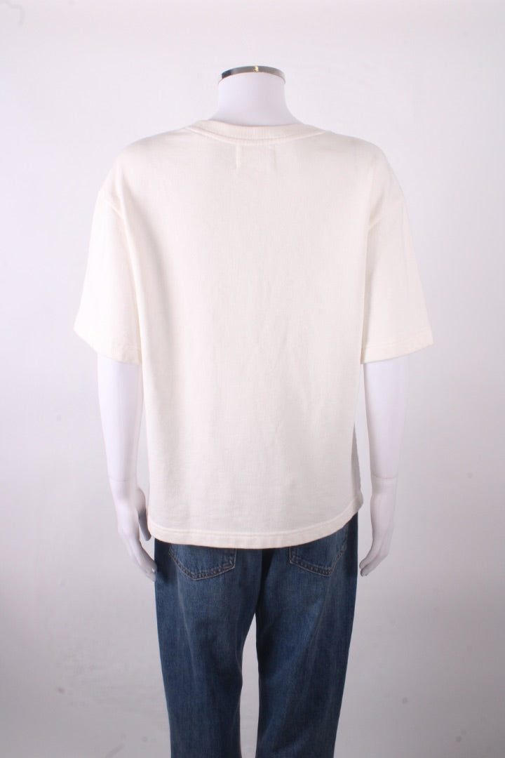 MARANT ETOILE Top short sleeved Cream S