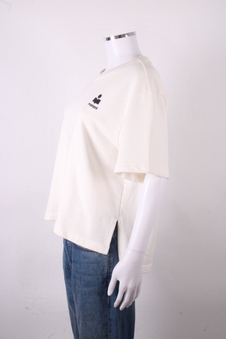 MARANT ETOILE Top short sleeved Cream S