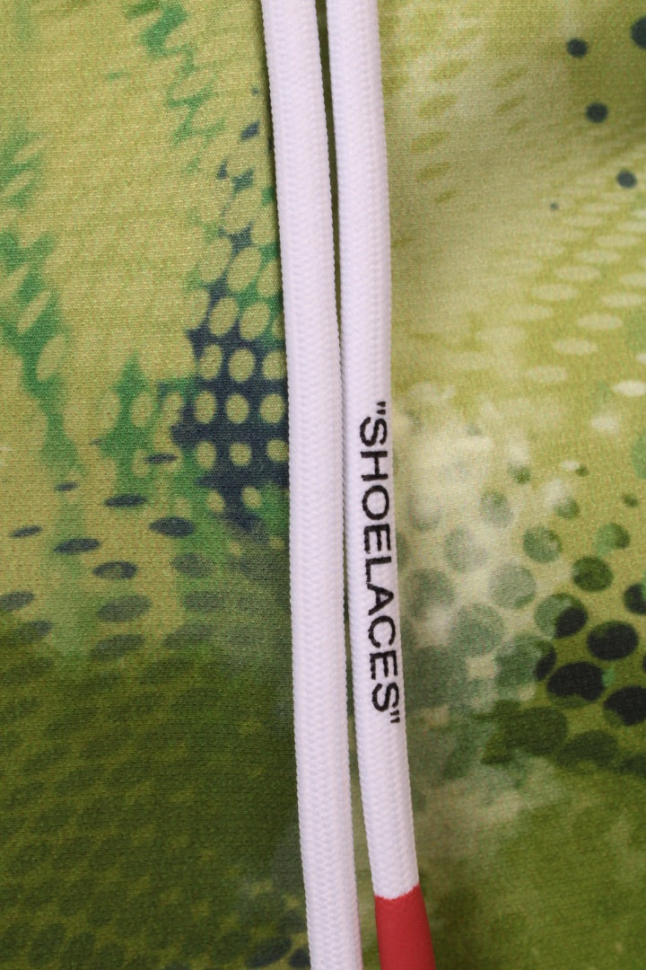 Off-White Printed Shorts & Top Green M / L