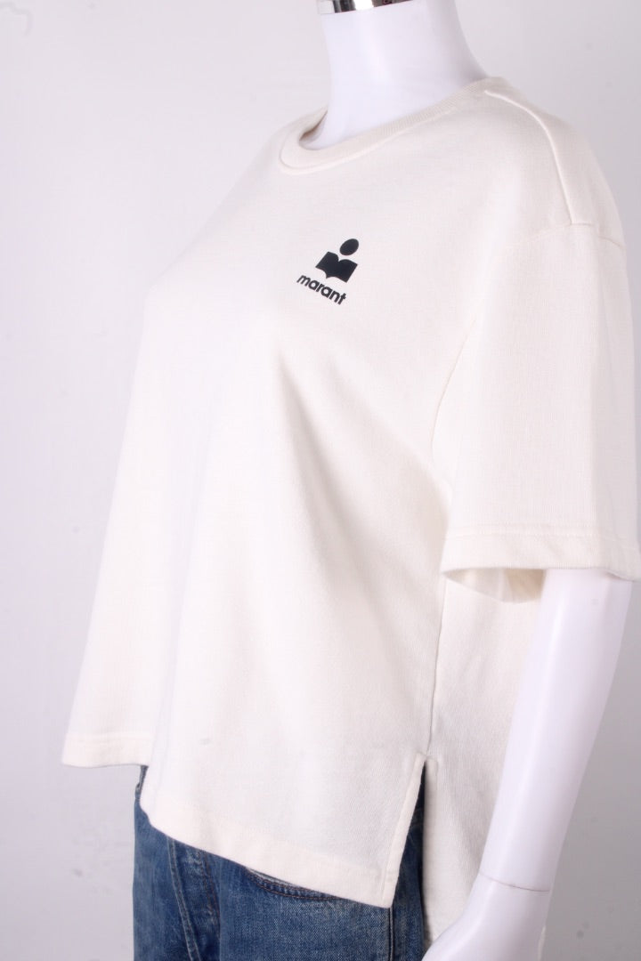 MARANT ETOILE Top short sleeved Cream S